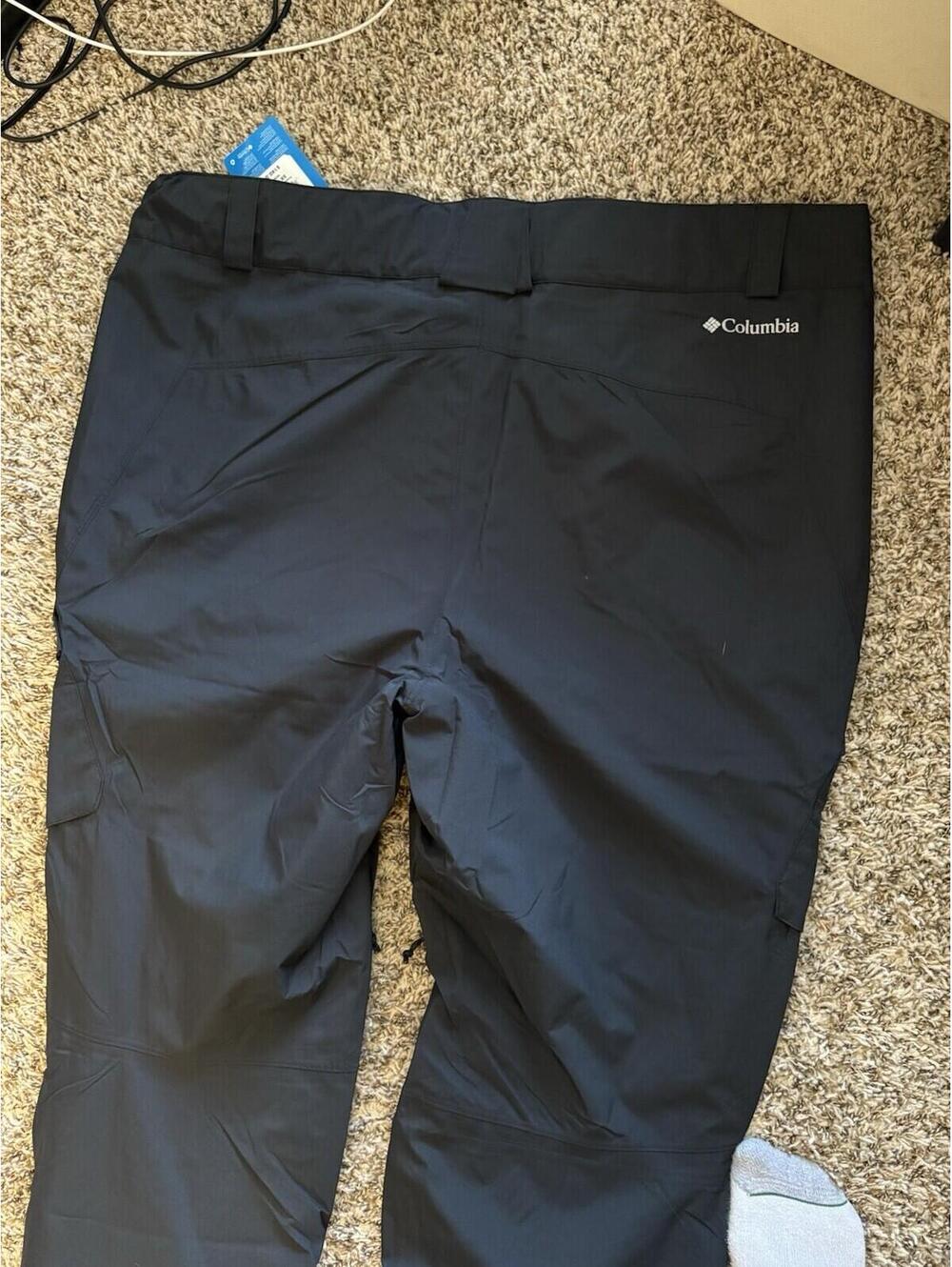 COLUMBIA Men's Powder Stash Winter Snow Pants Omni-Tech 3X Skiing Snowboarding - Picture 11 of 12